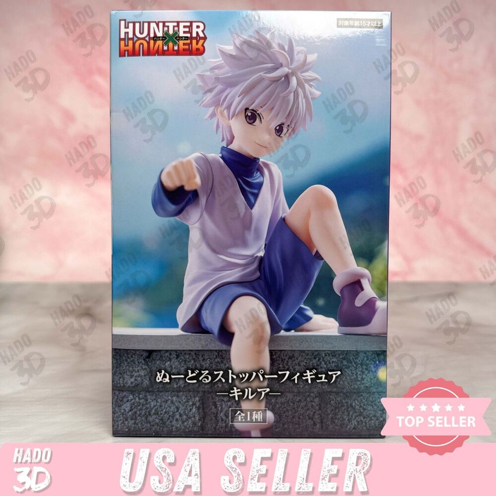 Hunter x Hunter Killua Noodle Stopper Figure FuRyu Brand New In Stock